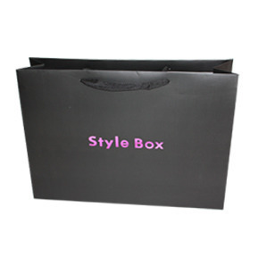 [핑크보라박]_검정 코팅 정3스타일박스(Style Box)